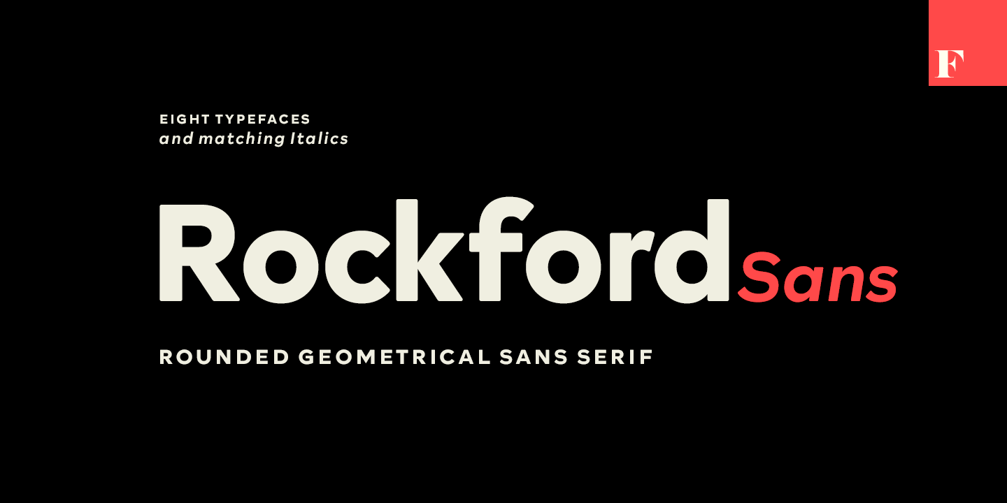 Czcionka Rockford Sans